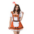 Burnt Orange Ladies Oktoberfest Dress #Orange #Beer Costumes